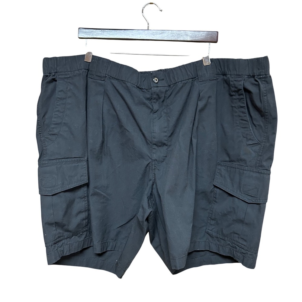 Tommy Bahama Cargo Shorts Mens 3XL Black Relax Elastic Cotton Hiking Outdoor - Picture 9 of 9